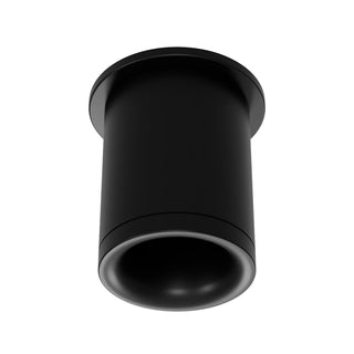 Buy arc-black-and-black-shade Zoron Flush Mount Ceiling Light by W.A.C. Lighting