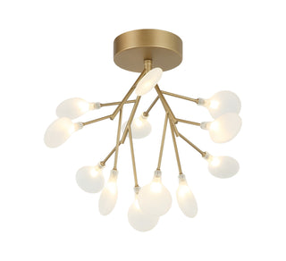 Hydrangea Bloom Ceiling Mount Light by Matteo Lighting