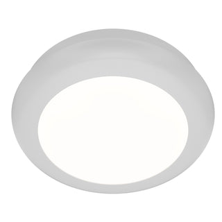 Buy white-and-white-shade Parthenon Flush Mount Ceiling Light by W.A.C. Lighting