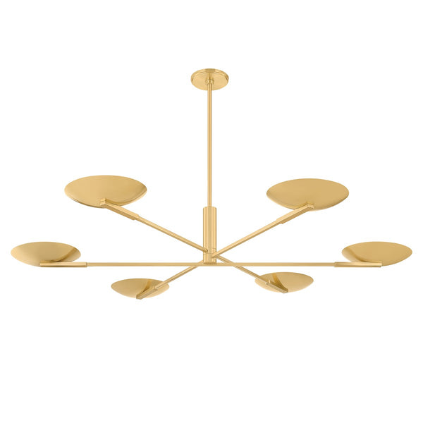 Johnson Outdoor (Damp) Chandelier by Hudson Valley