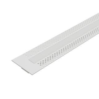 Extruded Aluminum Recessed Mounted Mud-In Channel Accessory by W.A.C. Lighting