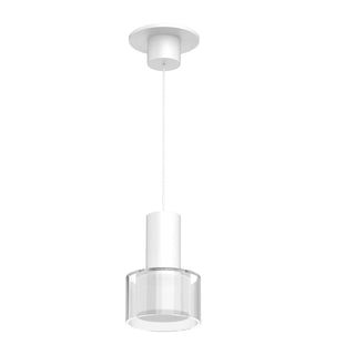 Buy white-and-clear-shade Twist-N-Lite Pendant by W.A.C. Lighting