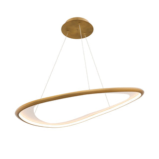 Buy aged-brass Oyster Pendant by W.A.C. Lighting