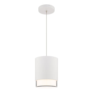 Buy white-and-white-shade Cloak Pendant by W.A.C. Lighting