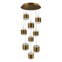 Banded Chandelier by W.A.C. Lighting