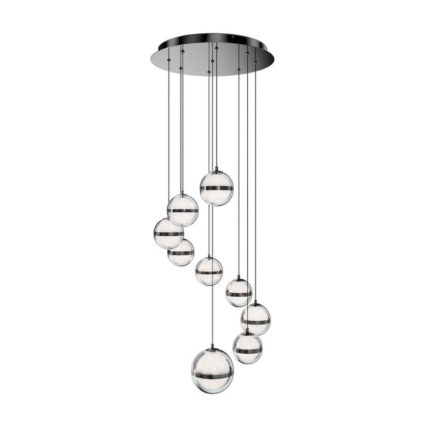 Cyllindra Chandelier by W.A.C. Lighting