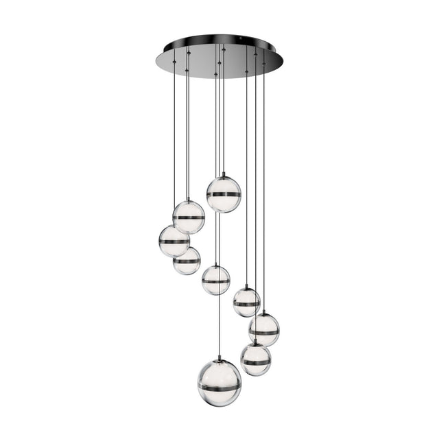 Cyllindra Chandelier by W.A.C. Lighting