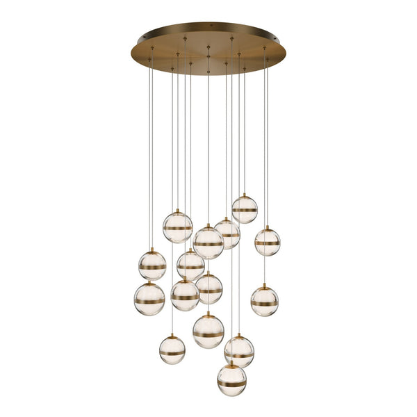 Cyllindra Chandelier by W.A.C. Lighting