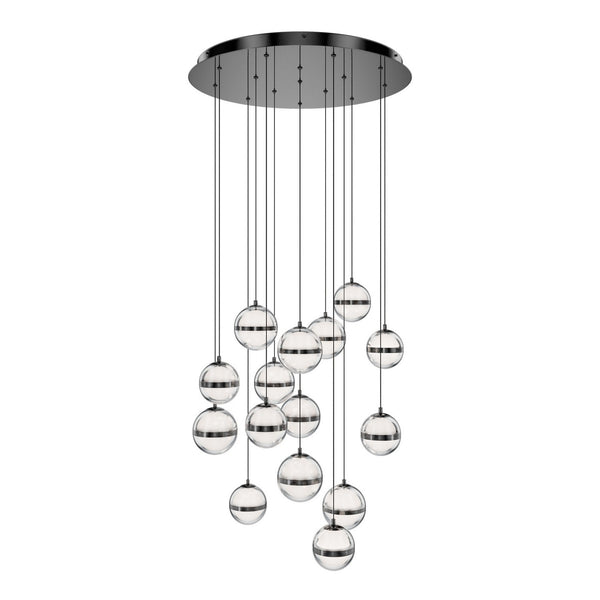 Cyllindra Chandelier by W.A.C. Lighting
