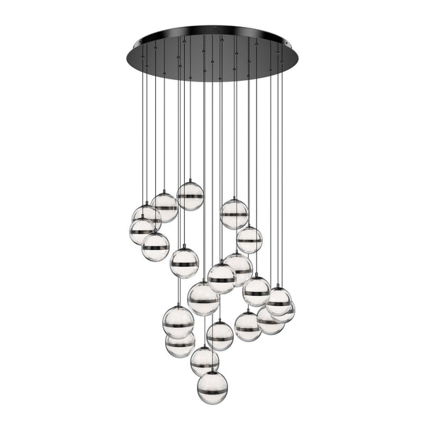 Cyllindra Chandelier by W.A.C. Lighting