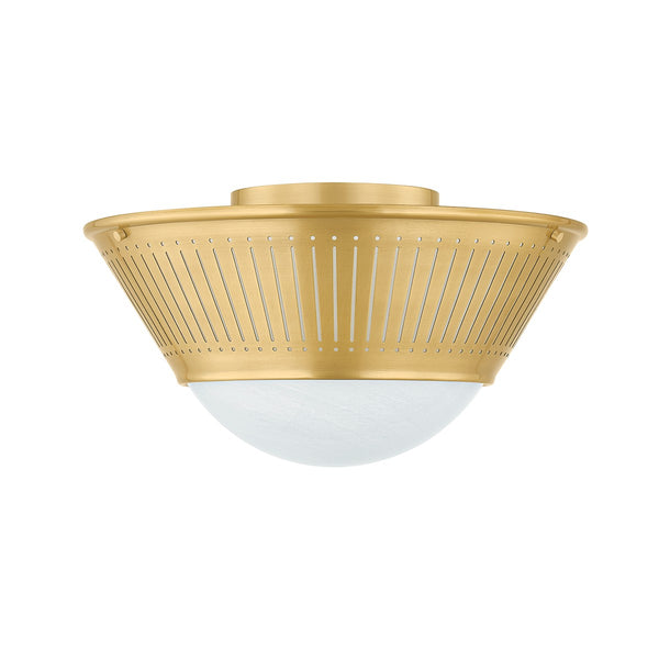 Elsmere Outdoor (Damp) Flush Mount Ceiling Light by Hudson Valley