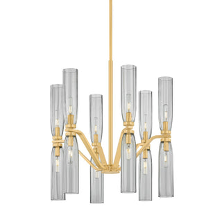 Harpswell Outdoor (Damp) Chandelier by Hudson Valley