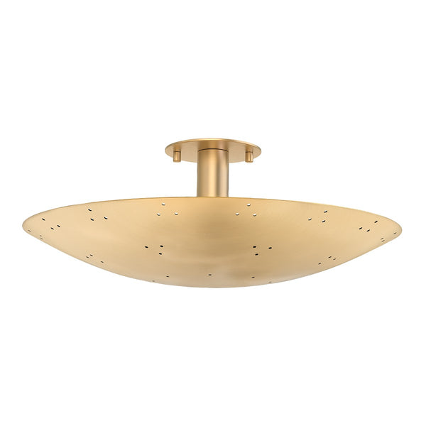 Bern Outdoor (Damp) Flush Mount Ceiling Light by Hudson Valley