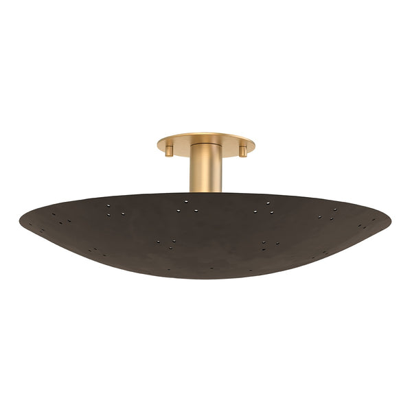 Bern Outdoor (Damp) Flush Mount Ceiling Light by Hudson Valley