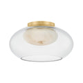Moore Outdoor (Damp) Flush Mount Ceiling Light by Hudson Valley