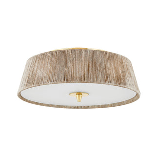 George Outdoor (Damp) Flush Mount Ceiling Light by Hudson Valley