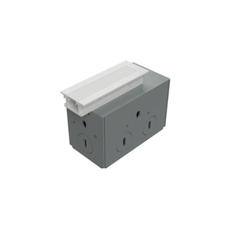Extruded Aluminum Recessed Mounted Trim Channel Wiring Box Accessory by W.A.C. Lighting