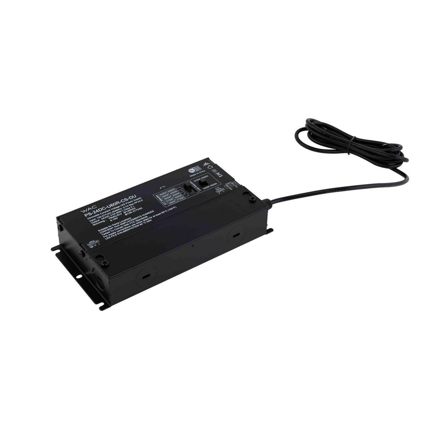 W.A.C. Lighting-PS-24DC-U60R-CS-DU|MAIN