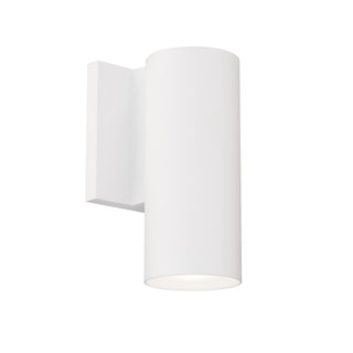 Buy white-and-metal-shade Cylinder Sconce by W.A.C. Lighting
