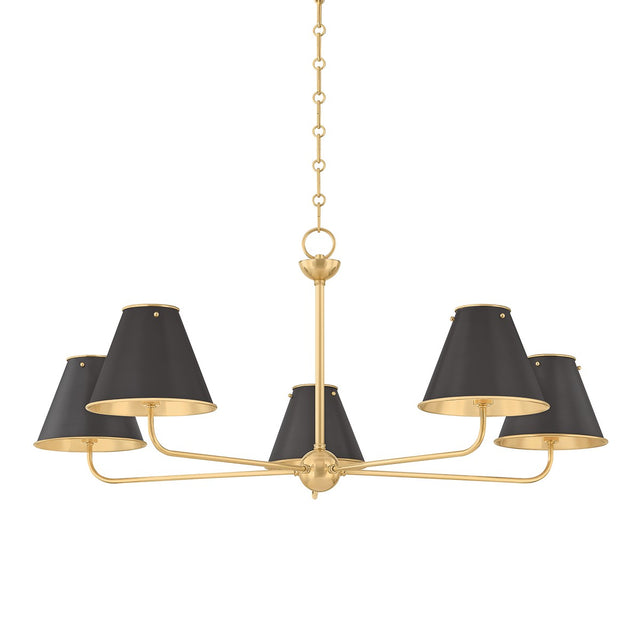 Burghley Outdoor (Damp) Chandelier by Hudson Valley