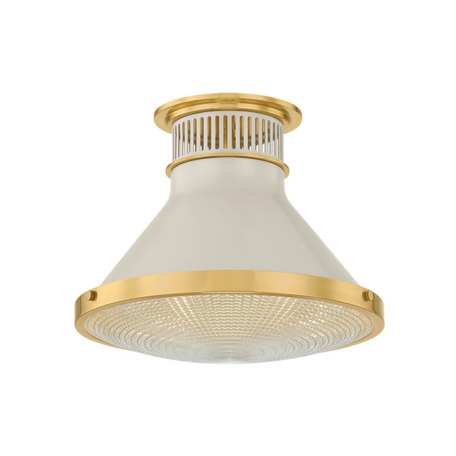 Highclere Outdoor (Damp) Flush Mount Ceiling Light by Hudson Valley