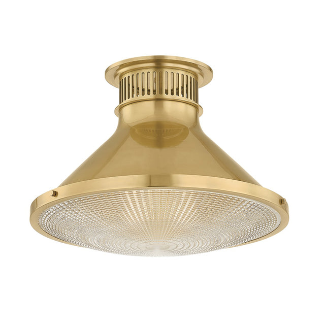Highclere Outdoor (Damp) Flush Mount Ceiling Light by Hudson Valley