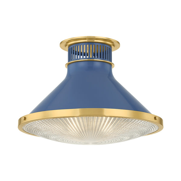 Highclere Outdoor (Damp) Flush Mount Ceiling Light by Hudson Valley