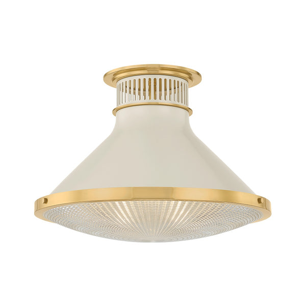 Highclere Outdoor (Damp) Flush Mount Ceiling Light by Hudson Valley