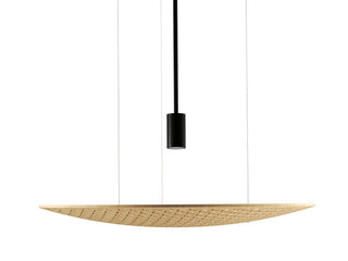 Buy maple-and-woven-natural-shade Harmony Outdoor (Damp) Pendant by Accord Lighting