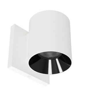 Buy white-black-and-white-shade Zoron Sconce by W.A.C. Lighting