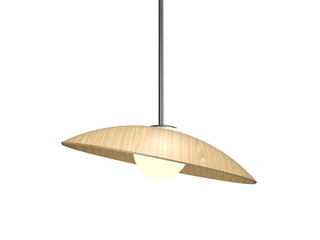 Buy sand-with-frosted-glass-glass-and-multicolor-shade Oyster Outdoor (Damp) Pendant by Accord Lighting