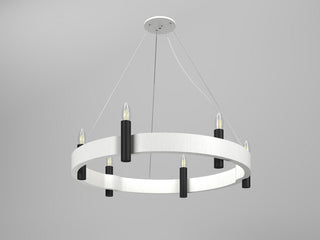 Buy organic-white Flow Outdoor (Damp) Pendant by Accord Lighting