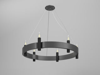 Buy organic-grey Flow Outdoor (Damp) Pendant by Accord Lighting
