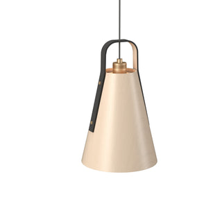 Buy organic-cappuccino Strap Outdoor (Damp) Pendant by Accord Lighting