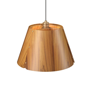 Buy teak Element Pendant by Accord Lighting
