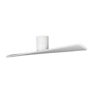 Buy matte-white-finish-with-matte-white-blades 2-Blades Plank Visual Comfort Fan by Visual Comfort Fan