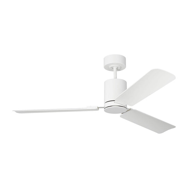 Cleancut Outdoor (Damp) Ceiling Fan with Light by Visual Comfort Fan