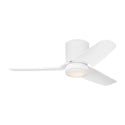 3-Blades Colgin Outdoor (Damp) Hugger Ceiling Fan with Light by Visual Comfort Fan