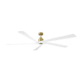 Aspen Outdoor (Damp) Ceiling Fan (Light Kit Available) by Visual Comfort Fan