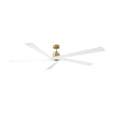 Aspen Outdoor (Damp) Ceiling Fan (Light Kit Available) by Visual Comfort Fan