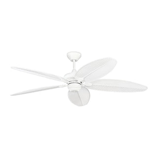 Buy white-finish-with-white-abs-w-and-reversible-grain-blades Cruise Outdoor Ceiling Fan by Generation Lighting