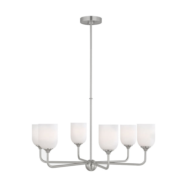 Emile Outdoor (Damp) Chandelier by Generation Lighting