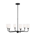 Emile Outdoor (Damp) Chandelier by Generation Lighting
