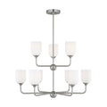 Emile Outdoor (Damp) Chandelier by Generation Lighting