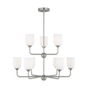 Emile Outdoor (Damp) Chandelier by Generation Lighting