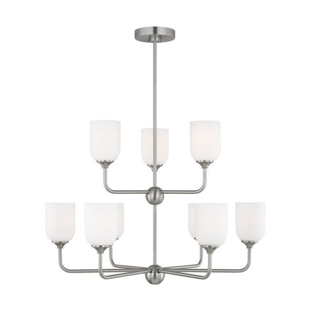 Emile Outdoor (Damp) Chandelier by Generation Lighting