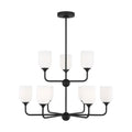 Emile Outdoor (Damp) Chandelier by Generation Lighting