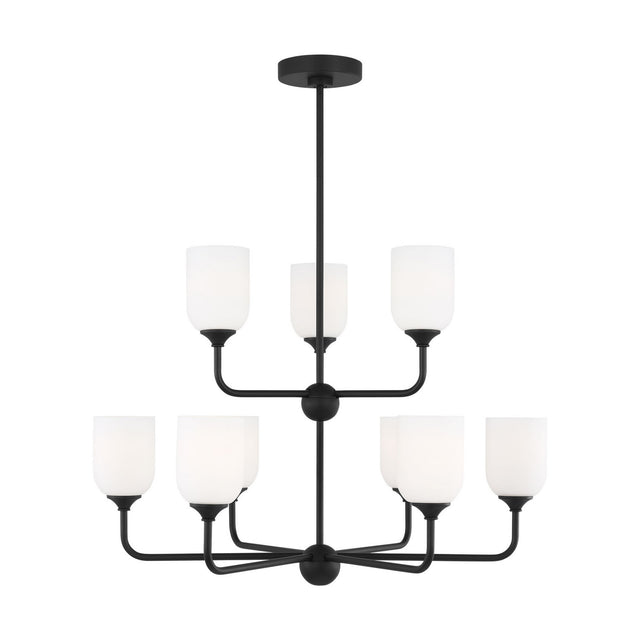Emile Outdoor (Damp) Chandelier by Generation Lighting