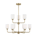Emile Outdoor (Damp) Chandelier by Generation Lighting