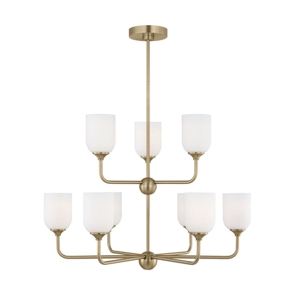 Emile Outdoor (Damp) Chandelier by Generation Lighting